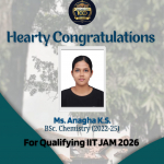 Congratulations to Anagha KS