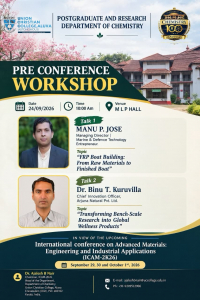 Pre Conference Workshop